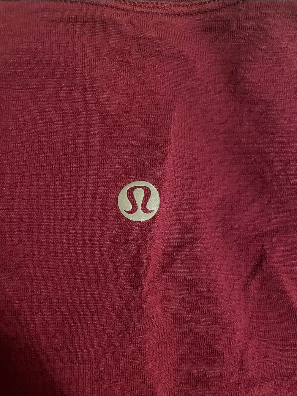 lululemon athletica Short Sleeve Active Tee in Deep Berry - Picture 2 of 2